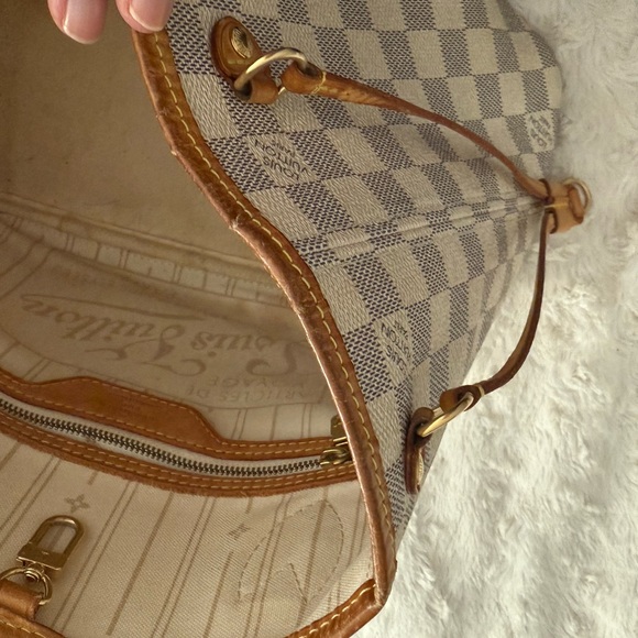 Louis Vuitton Neverfull PM in Damier Azur - Picture 4 of 4